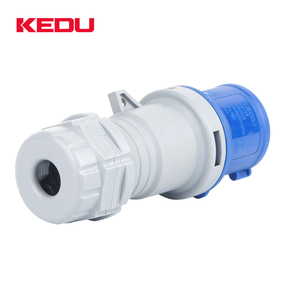 KEDU 3 broches IP44 16A 32A 63A Différents Types Fiche Mâle Industrielle 220V Prises Électriques Avec CE SEMKO - Product Image 2