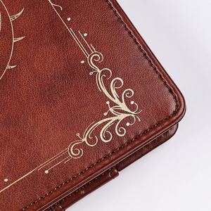 <span class=keywords><strong>Diario</strong></span> de cuero con bloqueo de constelación A5 B6 personalizable, <span class=keywords><strong>diario</strong></span> de escritura con <span class=keywords><strong>sol</strong></span> y luna, forrado de papel, Vintage, combinaciones de contraseña, cuadernos - Product Image 4