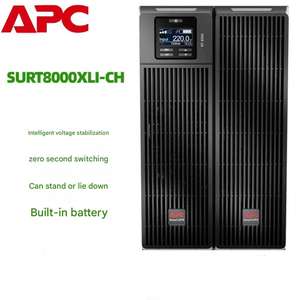 <span class=keywords><strong>APC</strong></span> SURT8000XLI-CH 8000VA/8000W 6U Rackmount Single Phase UPS Online Double Conversion 230V avec prises C13/C19 pour centre de données - Product Image 1