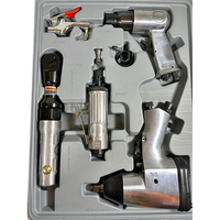Kit d'outils pneumatiques en aluminium TOOLRITA, ensemble de 71 pièces avec compresseur d'air, outils personnalisables OEM, garantie 1 an et étui