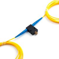 Atenuador Óptico Variable Mecánico en Línea Damu SC UPC VOA, Ajustable, Fibra Monomodo SMF-28e, Equipo de Pérdida de Retorno >60dB