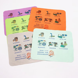Chiffonnette de nettoyage pour <span class=keywords><strong>lunettes</strong></span> et écrans en microfibre suédée, personnalisable avec logo d'entreprise - Product Image 5