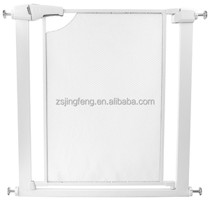 Barrière de sécurité en métal pour portes et escaliers, protection facile pour bébé, <span class=keywords><strong>garde</strong></span> d'enfant - Product Image 4