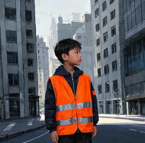 Chaleco DE SEGURIDAD reflectante para niños, producto al por mayor para una mayor visibilidad y seguridad - Product Image 5