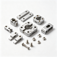 Support de filament à sertir en acier inoxydable usiné CNC sur mesure - Pince métallique de brochage haute précision pour extrudeuse d'imprimante 3D