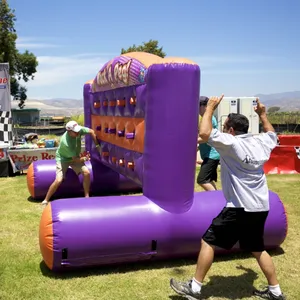 Giá rẻ Inflatable WACK một PEG ngoài trời đội xây dựng trò chơi bơm hơi