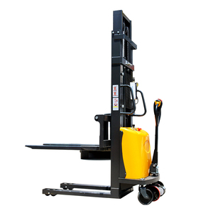 Nuevas llegadas: Carretilla elevadora eléctrica de batería pequeña de 1.5 toneladas (2000 kg) con horquilla larga para palets y apilador. - Product Image 3