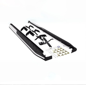 SKOUIO-J4 xe bên ngoài phụ kiện SUV chân bước thanh nhựa bên bước chạy bảng cho <span class=keywords><strong>TOYOTA</strong></span> <span class=keywords><strong>RAV4</strong></span> 2019-2024 - Product Image 1