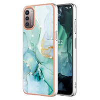 Offre Spéciale YB coloré étui de téléphone à la mode pour Nokia G21 Mobile couverture arrière étui en marbre livraison directe