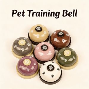 กระดิ่งฝึกสัตว์เ<span class=keywords><strong>ล</strong></span>ี้ยงแบบกดปุ่มเสียงได้ ผลิตจากหนังก<span class=keywords><strong>ล</strong></span>ับและ PU เป็นมิตรกับสิ่งแวด<span class=keywords><strong>ล</strong></span>้อม สำหรับแมว สุนัข ใช้เรียกให้อาหารและฝึกสัตว์เ<span class=keywords><strong>ล</strong></span>ี้ยง - Product Image 6