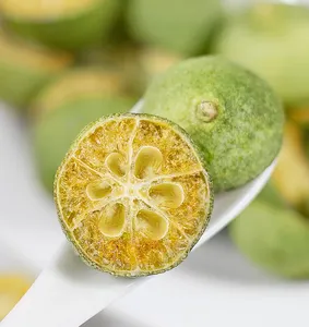 Chá de frutas liofilizadas FD Kumquat verde liofilizado 100 g/saco