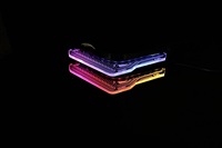 VAHID Nouveau Kit LED DRL 12V Personnalisé pour Innova Gen 2 Feux de Jour 5D Angel Eye Cadre Fin Universel