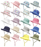 Verano bebé sol sombrero protección UV niños cubo sombrero para niñas niños al aire libre Panamá playa gorras niño infantil cubo gorra