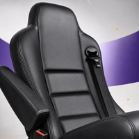 Nouveau siège conducteur semi-suspendu YTSQ01(D) avec réglage manuel 6 directions, massage, chauffage et accoudoir pour bus et véhicules utilitaires