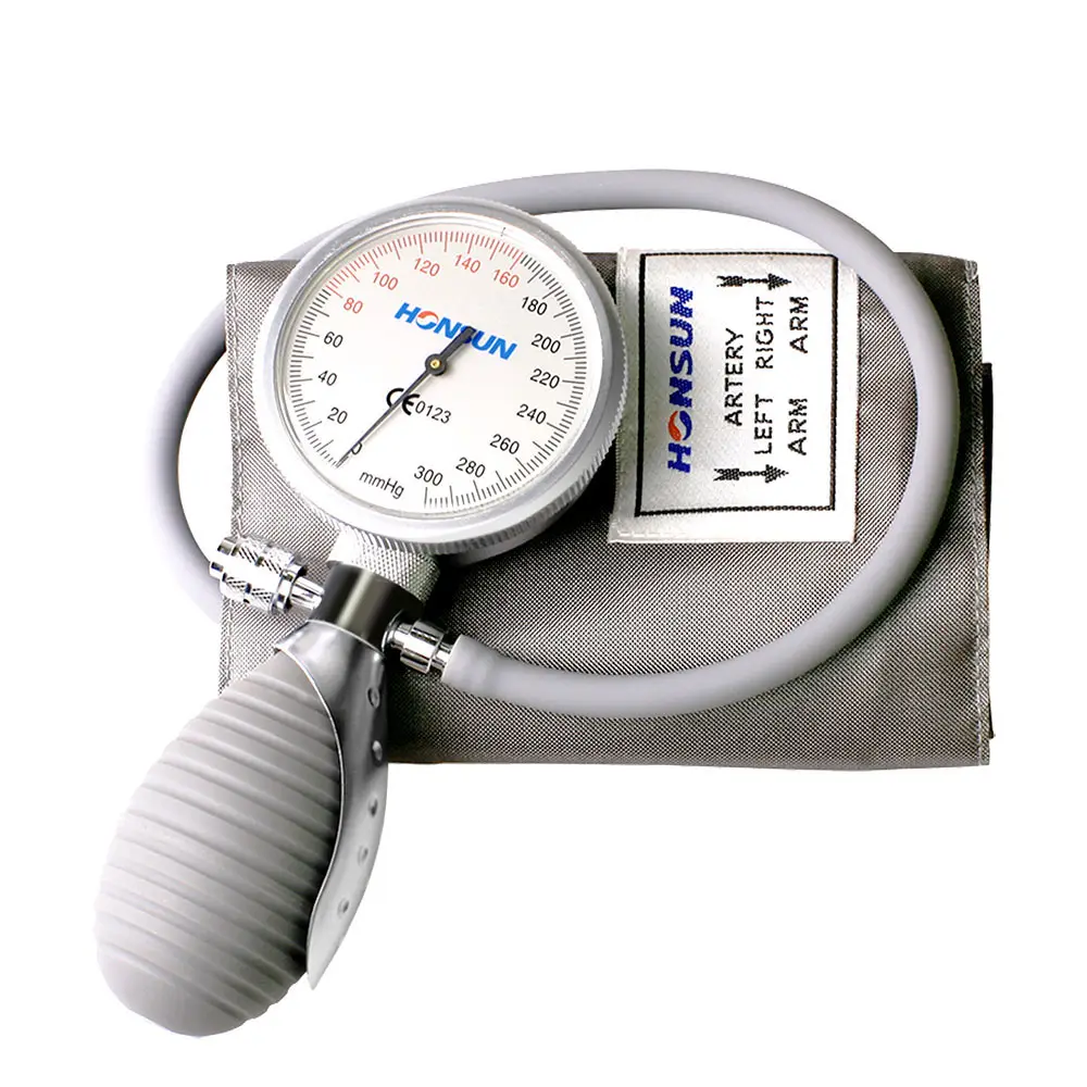 HONSUN HS-201Q1ポータブル手動アネロイド血圧計パームタイプ病院または家庭で使用可能