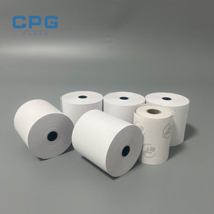 Rouleau de papier thermique de haute qualité 55 g/m², directement de l'usine, pour les parkings, les événements et les systèmes de point de vente (POS) de transport - Product Image 1