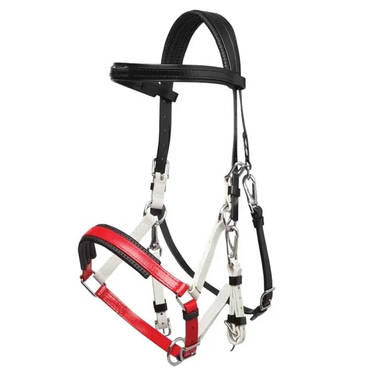 Adjustable PVC Horse Halter Accessories Endurance Bridle and Halter For Horse