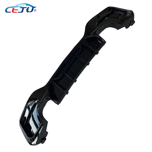 Difusor de labio de parachoques trasero de coche estilo MP ABS negro brillante para <span class=keywords><strong>BMW</strong></span> <span class=keywords><strong>1</strong></span> serie F20 F21 LCI <span class=keywords><strong>M</strong></span> <span class=keywords><strong>Sport</strong></span> <span class=keywords><strong>118i</strong></span> 120i 125i 135i 140i 2015-2018 - Product Image 3