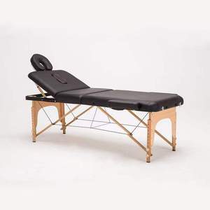 Table de <span class=keywords><strong>massage</strong></span> pliante en bois d'origine, portable, soins de santé à domicile, physiothérapie, lit de beauté - Product Image 6