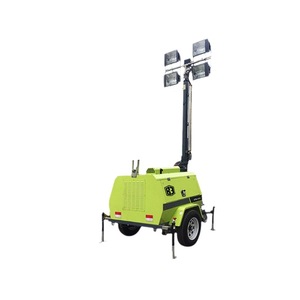 <b>Light</b> Tower 5 7 9 Meter Electric Mobile <b>LED</b> Lighting Unit For Outdoor Project Installation - Product Image 4