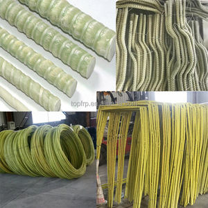 Barres d'armature GFRP personnalisées 16mm 15mm 8mm pour la construction Barres d'armature FRP haute résistance avec services de traitement de pliage et de coupe - Product Image 6