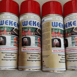 Wekem Spray Multifonction WS 40 Gold Edition 400ml Protection contre la Corrosion Lubrifiant Agent de Nettoyage - Product Image 1