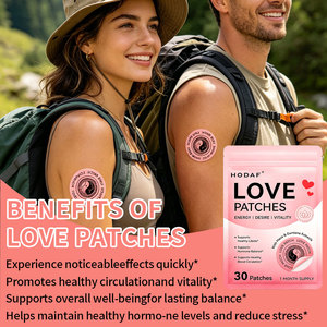 Nouveaux Patchs d'Amour Discrets à l'Extrait de Ginseng Rouge pour l'Équilibre Hormonal et l'Amélioration du Désir Sexuel des Couples Mariés – Réveillez la Flamme de la Romance - Product Image 3