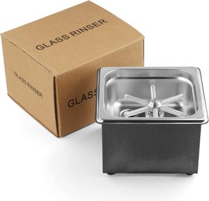 Lavador de vasos automático de acero inoxidable con grifo de descarga para vasos de cerveza/café, accesorios para bebidas, equipo de catering - Product Image 2