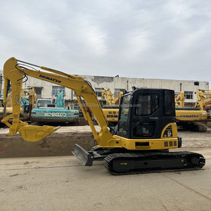 Excavadora de cadenas Komatsu PC55 de segunda mano de alta calidad, modelo 2023, miniexcavadora hidráulica de 5.5 toneladas con motor. - Product Image 4