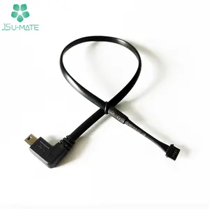 Benutzer definierter Mini B 5-poliger USB-Stecker an Molex 2 3 4-poliger Stecker Stromkabel USB 4-poliges Molex-Kabel 4-poliges Kabel