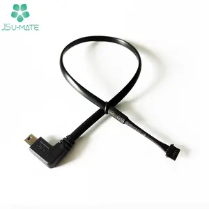 Özel Mini B 5Pin USB erkek Molex 2 3 4Pin konektörü güç kablo USB 4 Pin Molex kablosu 4 Pin kablo