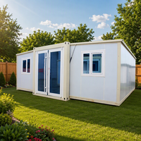 Maison modulaire de luxe moderne, 2 ou 3 chambres, maisons préfabriquées en provenance de Chine, maison en conteneur en acier avec salle de bain à vendre, maison en conteneur