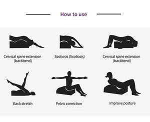 ที่ปรับสมดุลของการออกกำลังกายที่บ้านทำจากไม้แบบพกพาปรับหลังให้ถูกต้องได้ - Product Image 6