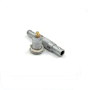 EGG 00 <span class=keywords><strong>303</strong></span> Connecteur circulaire 3 positions Prise femelle Douilles à souder NIM CAMAC <span class=keywords><strong>CD</strong></span> N 549 standard - Product Image 1