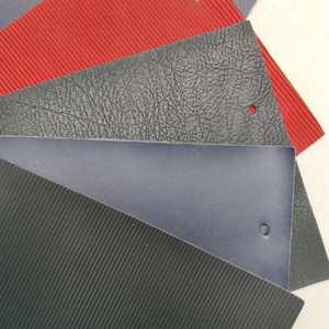 Muestra gratis al por mayor retro esmerilado mate ecológico tapicería sintética Semi PU cuero para sofá, muebles, cartera - Product Image 6