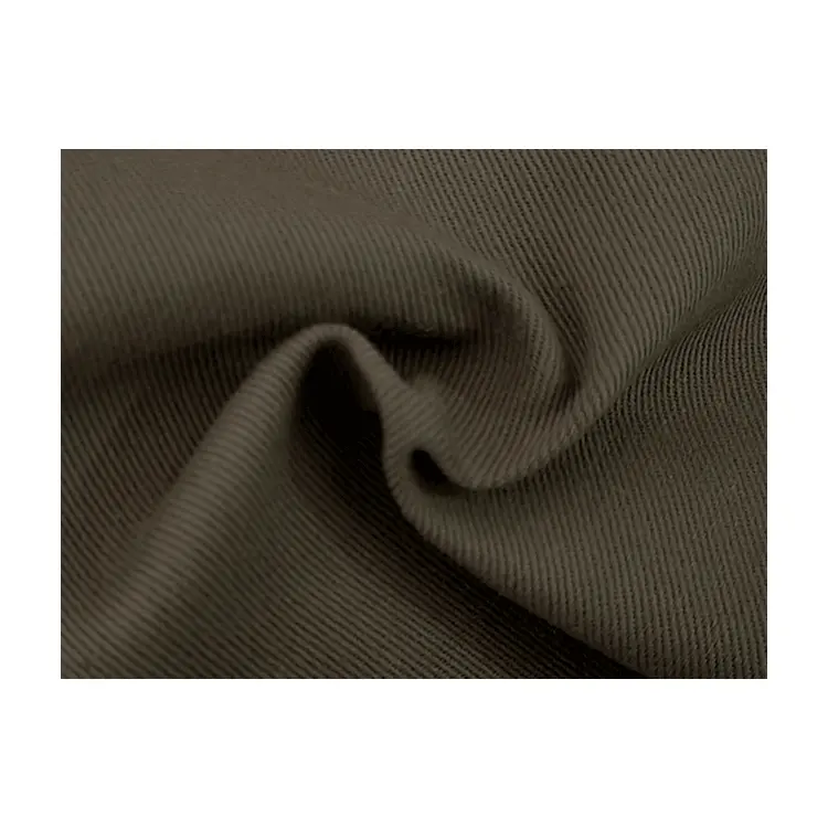 MIZUDA Stock Fabric Versand bereit Gewebter Twill Stoff Gefärbt Carded für Mantel hosen Stretch Cotton