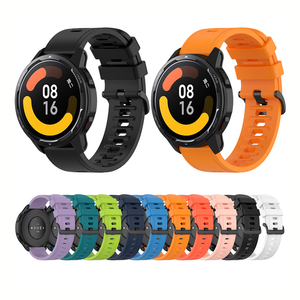 Correa de Reloj Deportiva de Silicona Universal Tengyue de 20/22 mm, Correa de Repuesto Transpirable para <span class=keywords><strong>Xiaomi</strong></span> Watch <span class=keywords><strong>S1</strong></span>, Color y Color 2 - Product Image 6