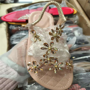 Estate <span class=keywords><strong>donna</strong></span> sandali bassi all'ingrosso traspirante vera pelle fodera pantofole per la spiaggia per l'autunno e l'inverno - Product Image 4