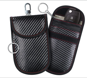 Faraday Túi Đựng Chìa Khóa Fob Túi Chống Trộm Chặn Tín Hiệu RFID Cho Xe Hơi Hộp Chống Hack Hộp Bảo Vệ Lồng Faraday - Product Image 1