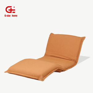 Cojín de suelo de futón de <span class=keywords><strong>estilo</strong></span> japonés moderno, sofá cama reclinable ajustable, tela con marco de Metal para sala de estar, dormitorio de Hotel - Product Image 5
