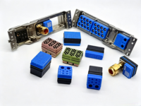 Conector Circular Industrial de Acero Inoxidable Serie D38999/26FB35SN, Grado Aeroespacial