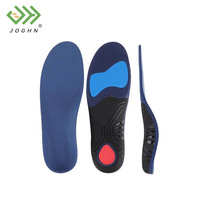 JOGHN Koreksi Kustom Dukungan Lengkungan Ortopedi Orthotic Plantar Fasciitis Sol Dalam Sol Poron