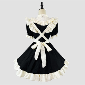 Zixiao Maid Costume Dress Black Plus Size Cosplay Outfit Women Adult Performance Wear - Product Image 3