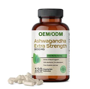 Ashwagandha capsules Relax Restore Unwind long time detox immune healthcare food supply supplements dietary supplement