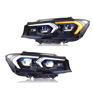 Vente flash Nouveau style Phares laser modifiés pour <span class=keywords><strong>BMW</strong></span> Série <span class=keywords><strong>3</strong></span> G20 G28 G80 2018-2020 Plug and Play 12V 5000K Mise à niveau des phares LED - Product Image 1