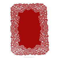 Custp, tarjetero de invitación de vacaciones láser, invitaciones de papel iridiscente y tarjetas de menú cortadas con láser personalizadas