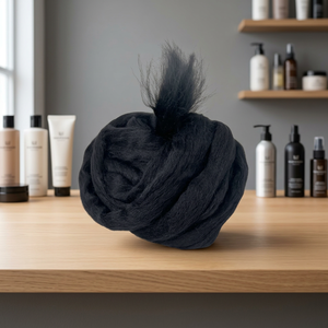 Hilo de lana merino natural 100% más vendido, lana superior de calidad premium para tejer y tejer, hecho de lana Premium de color negro - Product Image 3