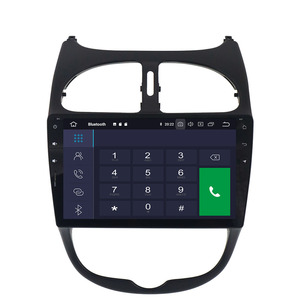 <span class=keywords><strong>Autoradio</strong></span> Android 10, 2 go/16 go, Navigation GPS, lecteur multimédia, stéréo, enregistreur cassette, unité centrale, pour voiture Peugeot <span class=keywords><strong>206</strong></span>, 2000 à 2016 - Product Image 6