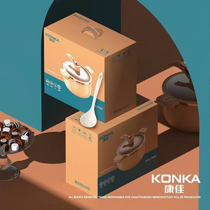 Konka Electric Pressure Cooker 5L Above Non Stick Soup Pot Kitchen Stew Pot Cooking Pot - Product Image 1