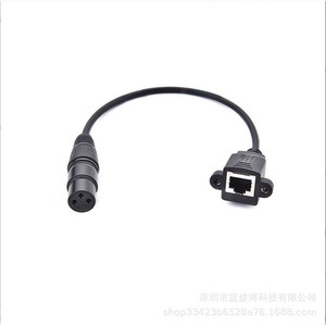 Xlr 3 Pin Female To <b>Rj45</b> Female Audio <b>Cable</b> For Professional Audio Equipment - Product Image 3